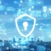 Cybersecurity shield symbolizing protection against Security Debt in software engineering