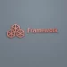 Best React Frameworks concept with geometric shapes representing modular design