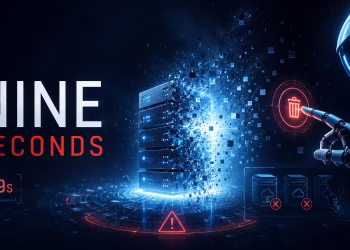 AI agent deleting a production server and its backups within nine seconds